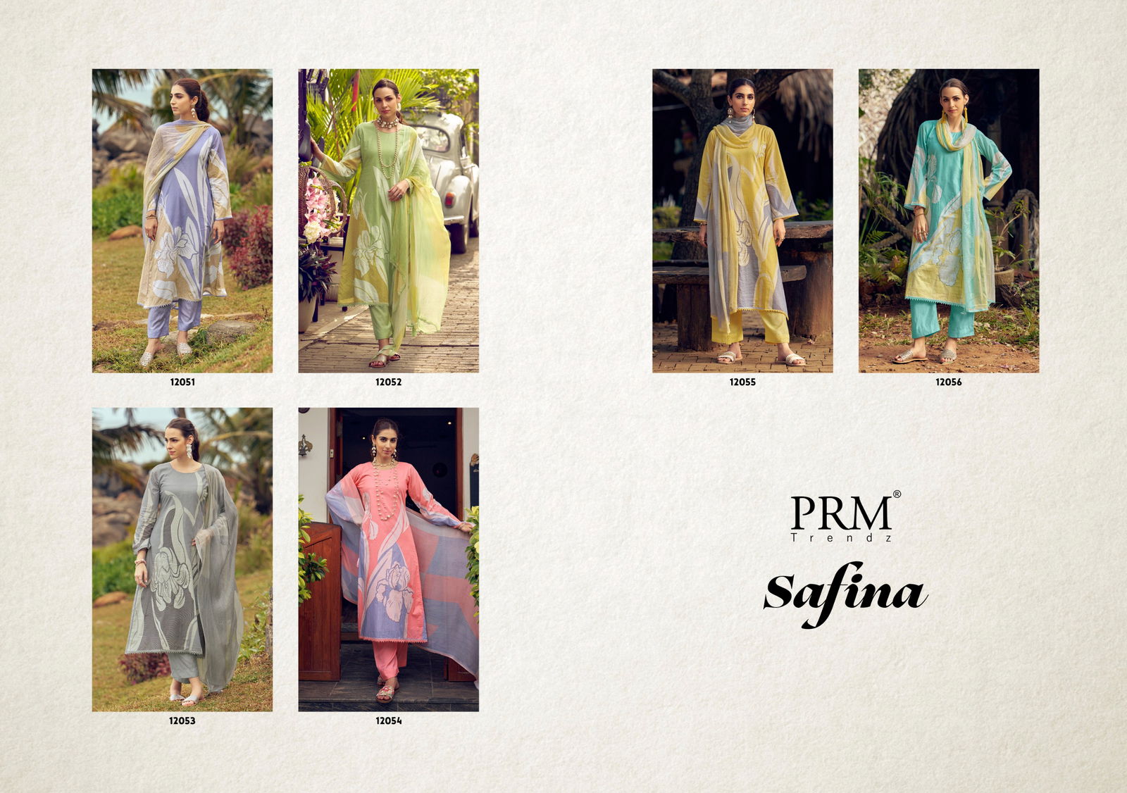 Safina By Prm Trendz Cotton Printed Dress Material Wholesale Market In Surat